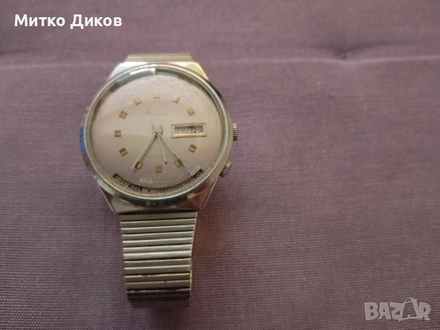 Ракета 1980г.СССР часовник работи точно отличен вечен календар, снимка 3 - Мъжки - 54792886