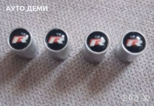 Хром капачки от месинг с емблеми R line за кола автомобил джип ван бус, снимка 7 - Аксесоари и консумативи - 44940781