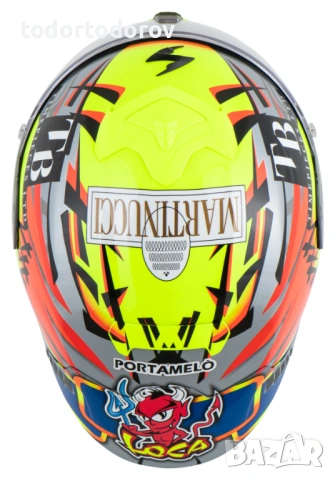 Мото Каска SCORPION EXO-R1 EVO II AIR Aron Canet Moto 2, М 57-58 см. 858.61 лв. / 439 €, снимка 2 - Аксесоари и консумативи - 54773709