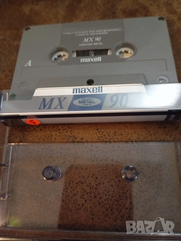 Maxell Metaxial MX 90 Maxell MX 90 Maxell MX 100 Maxell Metal CD90 Метални аудио касети, снимка 2 - Аудио касети - 54227833