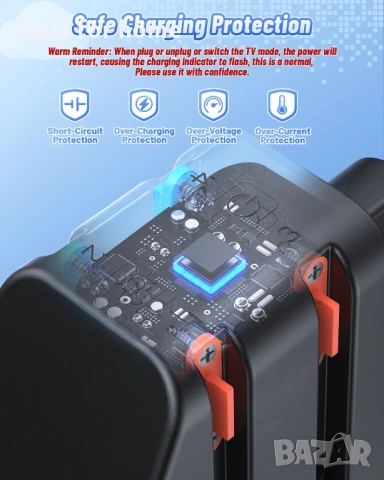 Nintendo Switch 2/1 за JoyCon, станция за зареждане на контролер, снимка 8 - Аксесоари - 54935546