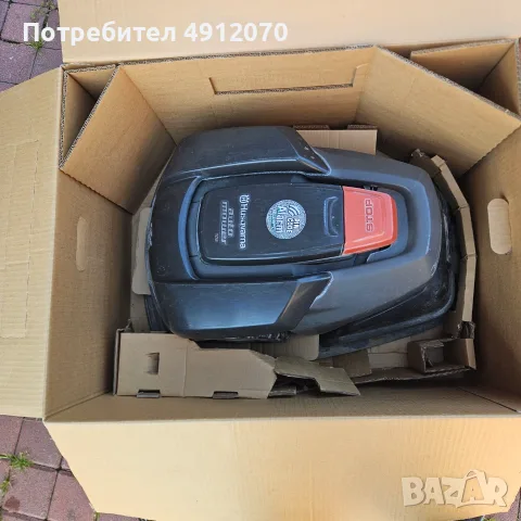 Косачка  робот  husqvarna, снимка 5 - Градинска техника - 55598451