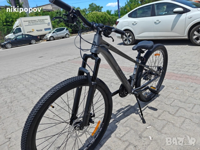 X Алуминиев велосипед 26" ZENITH сив, снимка 7 - Велосипеди - 54940017
