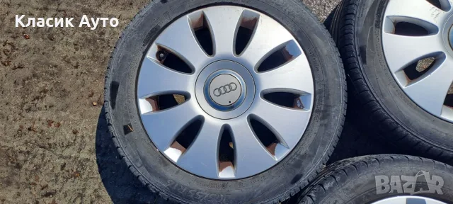 Алуминиеви джанти Audi 16-цола 5х112, снимка 6 - Гуми и джанти - 55585935