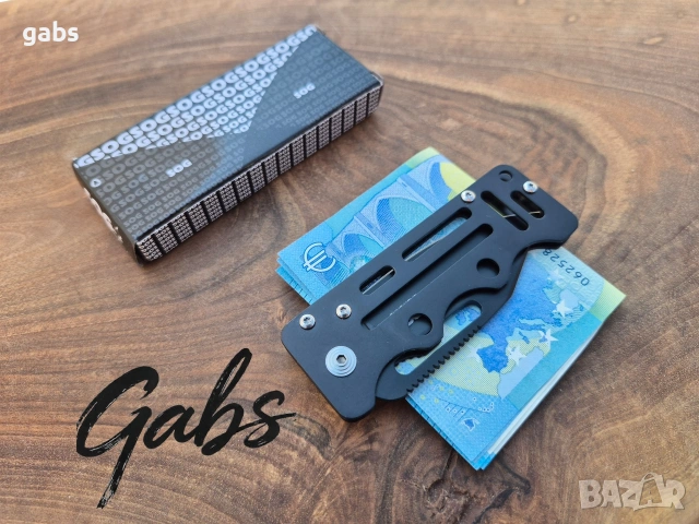 Сгъваем нож SOG Cash Card щипка за пари и карти EZ-4, снимка 6 - Ножове - 54257678