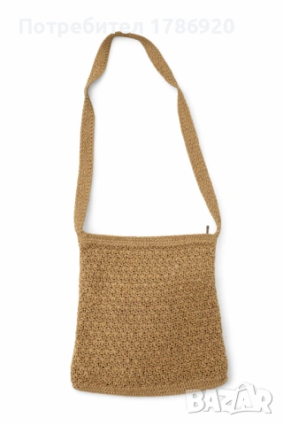Ръчно плетена чанта през рамо