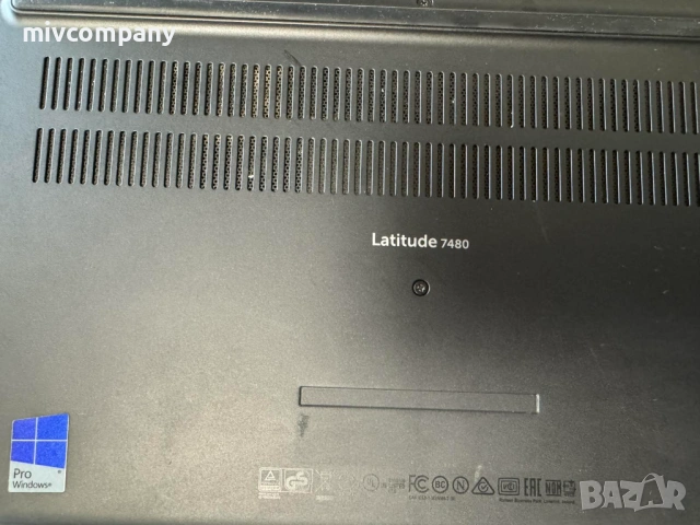 Лаптоп Dell Latitude 7480 i7 ram 8 256 ssd, снимка 3 - Лаптопи за работа - 54252852
