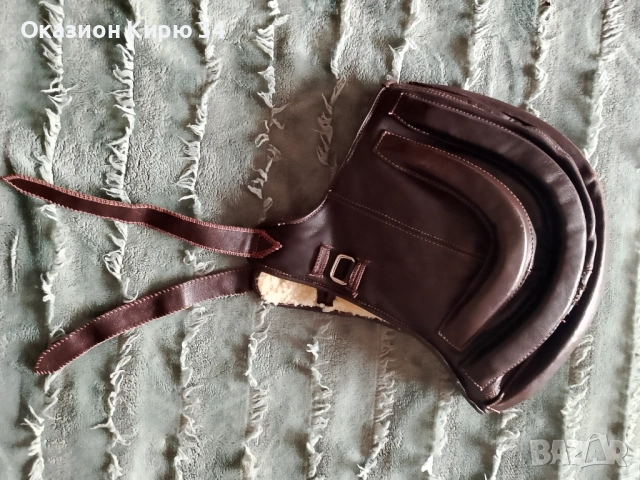 Кожено парашутистко боне Тройка кебапчета, снимка 12 - Шапки - 54230152