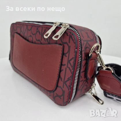 Дамска Кожена Чанта С Текстилна Дръжка Код malkite-31899, снимка 2 - Чанти - 55042210
