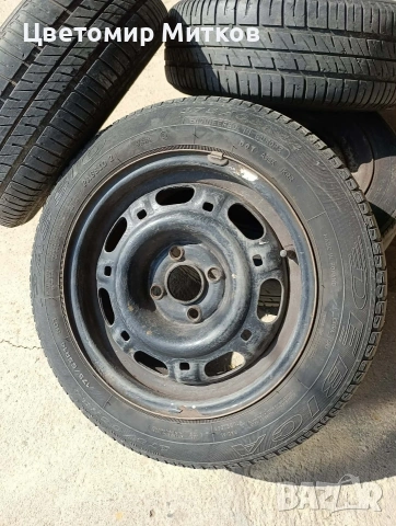 летни гуми 14ки с джанти , снимка 9 - Гуми и джанти - 54121324