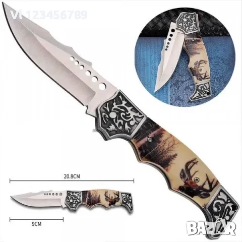 Нож сгъваем 7CR17 MOV, 90х208 мм, снимка 2 - Ножове - 54000578