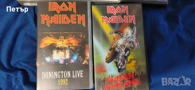 5бр. VHS Видеокасети на легендите Iron Maiden , снимка 2 - Други музикални жанрове - 55158917