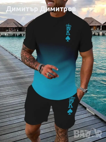 Тениска и бермуди-летни комплекти Размер:M48;L50;  XL  52 -СЕГА-8 евро, снимка 10 - Спортни дрехи, екипи - 50157101
