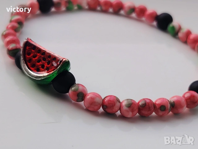 Гривна 🍉 Summer Blush, снимка 7 - Гривни - 54186115