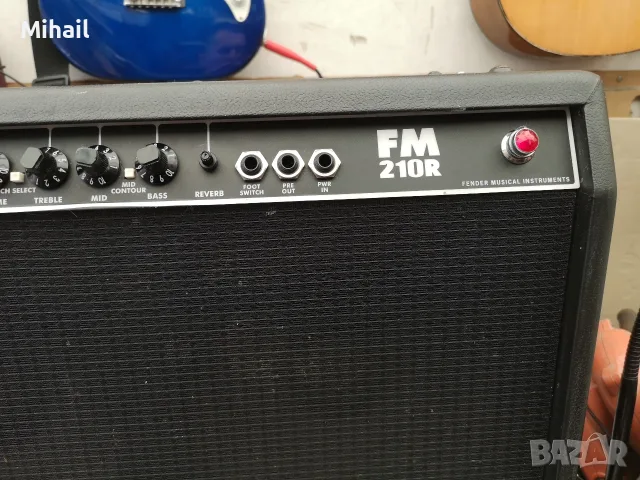 Усилвател за китара, кубе Fender FM 210R , снимка 3 - Китари - 55587677
