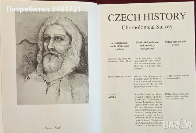 Czech History. Chronological Survey, снимка 2 - История, политика и общество - 55362480
