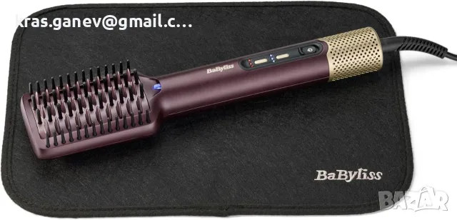 BaByliss Air Power Smooth AS6400U – сешоар четка за мокра коса, снимка 5 - Аксесоари за коса - 55317531