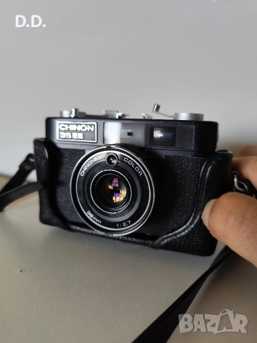 Chinon 35 EE - лентов фотоапарат , снимка 7 - Фотоапарати - 54518747