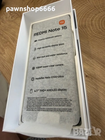 Xiaomi Redmi Note 15 5G 256GB 8GB RAM Dual, снимка 7 - Xiaomi - 54740367