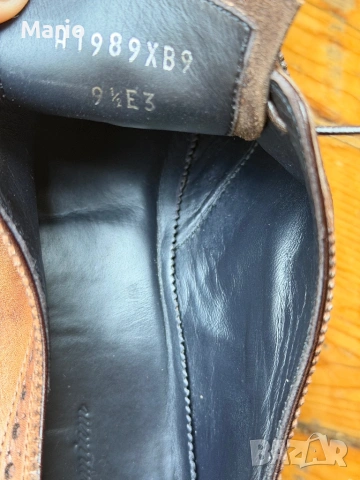 ERMENEGILDO ZEGNA мъжки обувки 43.5, снимка 9 - Официални обувки - 54571359