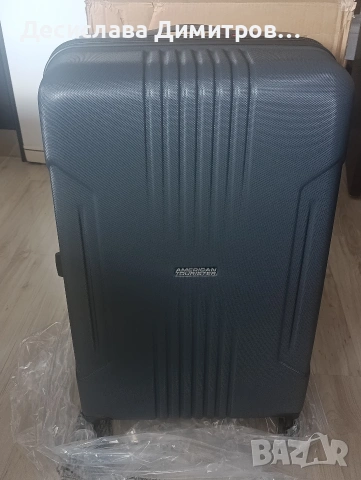 Нов куфар на фирмата American Tourister, размер L, снимка 4 - Куфари - 54512888