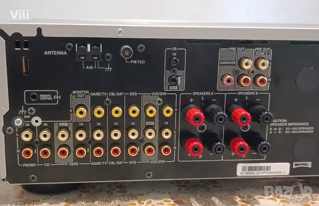 Onkyo TX-8555, снимка 7 - Ресийвъри, усилватели, смесителни пултове - 54990451