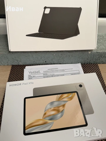 НОВ❗️24М ГАРАНЦИЯ❗️Таблет HONOR Pad X9a, Space Gray и клавиатура HONOR Pad X9a Smart , снимка 2 - Таблети - 55233320