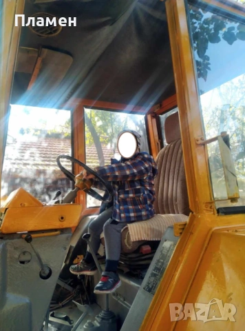 Трактор Булгар ТК-80 + инвентар (ремаркета + 2 бр. плугове) – палиш и работиш 5600 моточаса, снимка 7 - Селскостопанска техника - 54189778