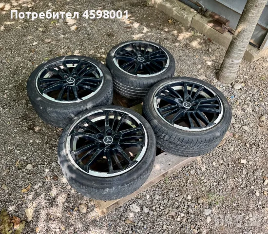4бр.Алуминиеви джанти ATS 18цола 5x112 за Mercedes Benz, снимка 2 - Гуми и джанти - 55381639