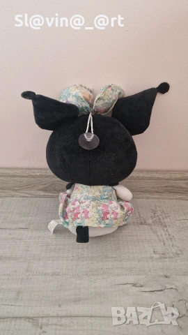 Плюшена играчка Kuromi, 25 см., снимка 2 - Плюшени играчки - 54519593