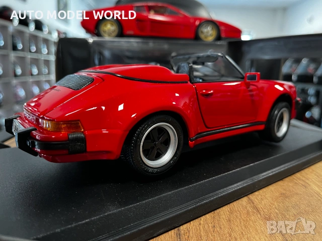 Колекционерки модел метална количка MAISTO PORSCHE 911 SPEEDSTER 1989 1:18 88.01 лв. / 45 €, снимка 4 - Колекции - 55012683