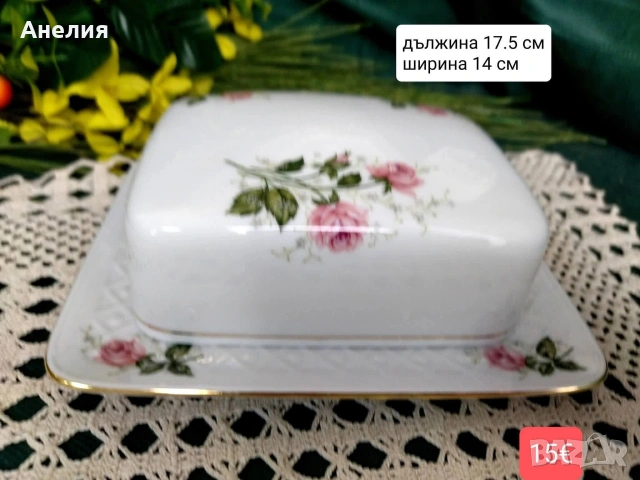 Seltmann Bavaria рози много неща , снимка 16 - Чаши - 54572900