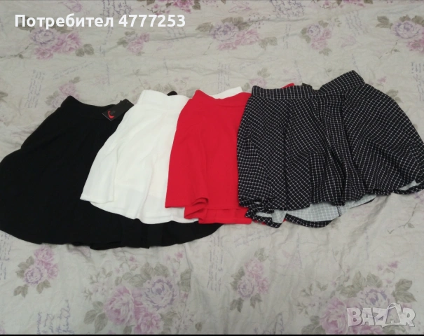 Дамска пола , елегантна дамска пола , къса пола , къса дамска пола със шорти, снимка 5 - Поли - 54562115