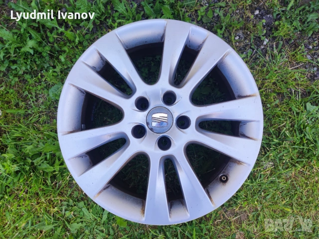 Оригинални алуминиеви джанти 17-ки Ronal за Seat Alhambra 7N 2010-2020г., снимка 3 - Гуми и джанти - 54861919
