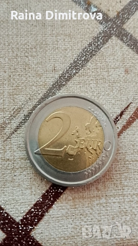 Монета от 2 евро 