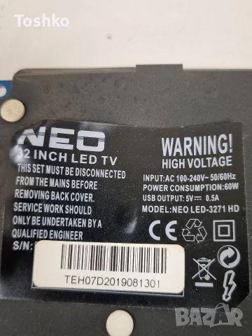 NEO LED-3271 HD MAIN BOARD CV3663BH-Q42 PANEL PT320AT01-5 , снимка 3 - Части и Платки - 55530897