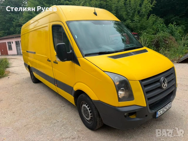 VW Crafter 2,5tdi 136к.с MAXI  климатик / товарен / Германия - цена 6 000 евро ,  бартер за кола до , снимка 2 - Бусове и автобуси - 55145270