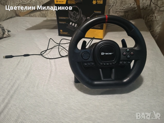 Волан с педали Tracer - SimRacer 6 in 1 с гаранция , снимка 2 - Джойстици и геймпадове - 55139946