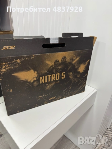 Acer Nitro 5 (AN 517-42), снимка 6 - Лаптопи за игри - 54670287