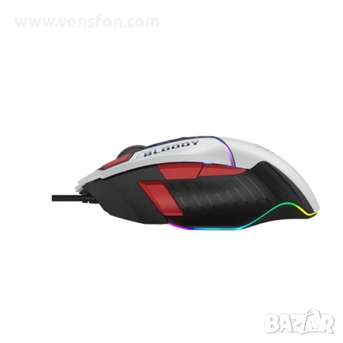  Гейминг мишка A4tech Bloody W95Max Sports Navy RGB Light, 12000cpi, снимка 3 - Клавиатури и мишки - 54690343