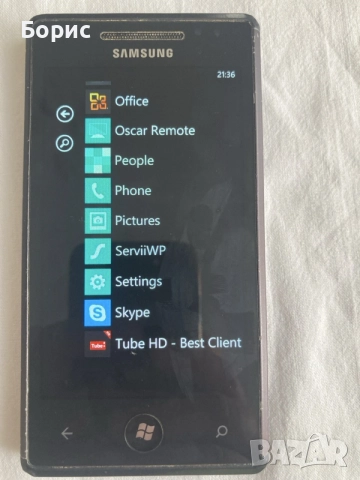 Samsung I8700 Omnia 7, отличен, снимка 4 - Samsung - 55528812