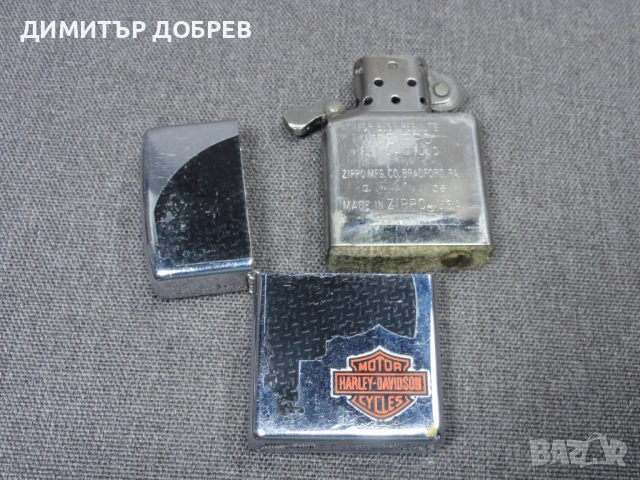 ОРИГИНАЛНА БЕНЗИНОВА ЗАПАЛКА ZIPPO HARLEY-DAVIDSON Е 06, снимка 7 - Колекции - 54913934