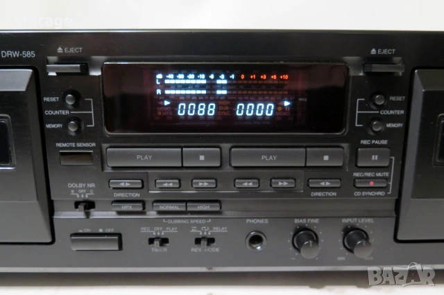 Denon DRW-585, снимка 3 - Декове - 54779316