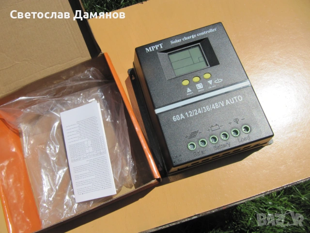 Соларен контролер 60 ампера нов, снимка 4 - Друга електроника - 54312358