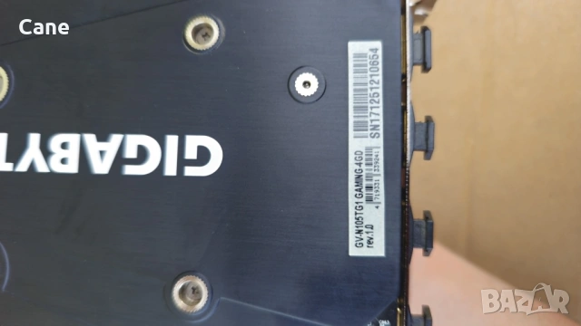 GeForce GTX 1050 Ti G1 Gaming 4GB RGB, снимка 3 - Видеокарти - 54510217