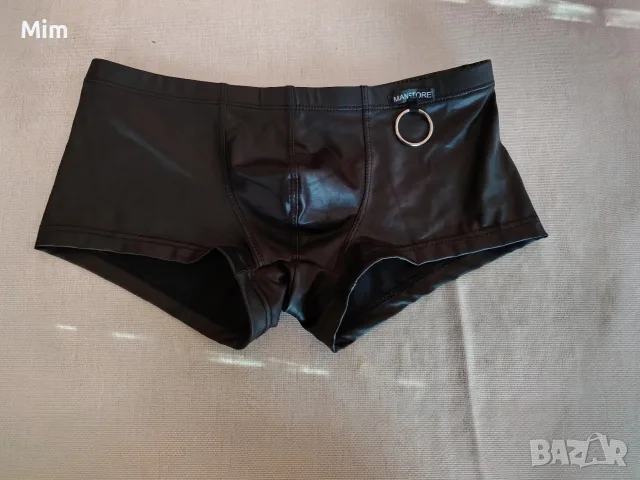 MANSTORE М Мъжки кожен боксер , снимка 6 - Бельо - 55697825