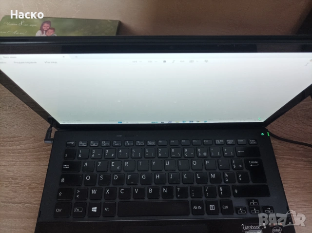 Лаптоп Sony Vaio SVP132A1CM,Intel i7-4500U, 8Gb ram,128Gb ssd, windows 11 pro, снимка 2 - Лаптопи за дома - 54568739