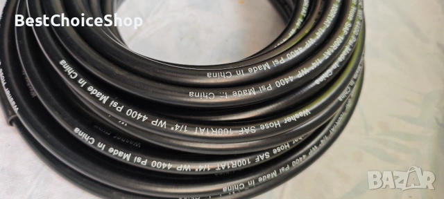 маркуч за почистване 15м с M22 адаптер, твърди + въртящи се дюзи, снимка 5 - Други инструменти - 54015318