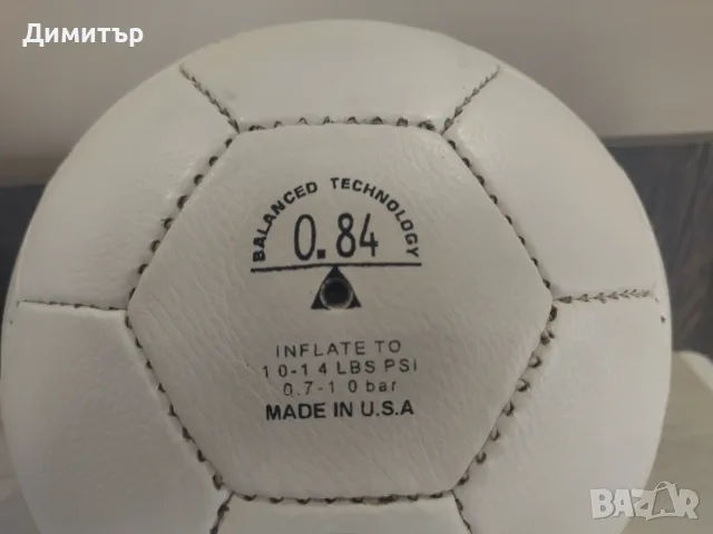 Ретро футболна топка Nike Geo Design 0.84 – Made in U.S.A. – Размер 5 !, снимка 2 - Футбол - 55316056