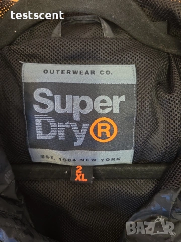Superdry мъжко ветровка яке (Windbreaker) - размер 2XL - Черно, снимка 6 - Якета - 55005291